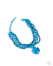 Load image into Gallery viewer, Affectionate Accent - Blue bracelet B005
