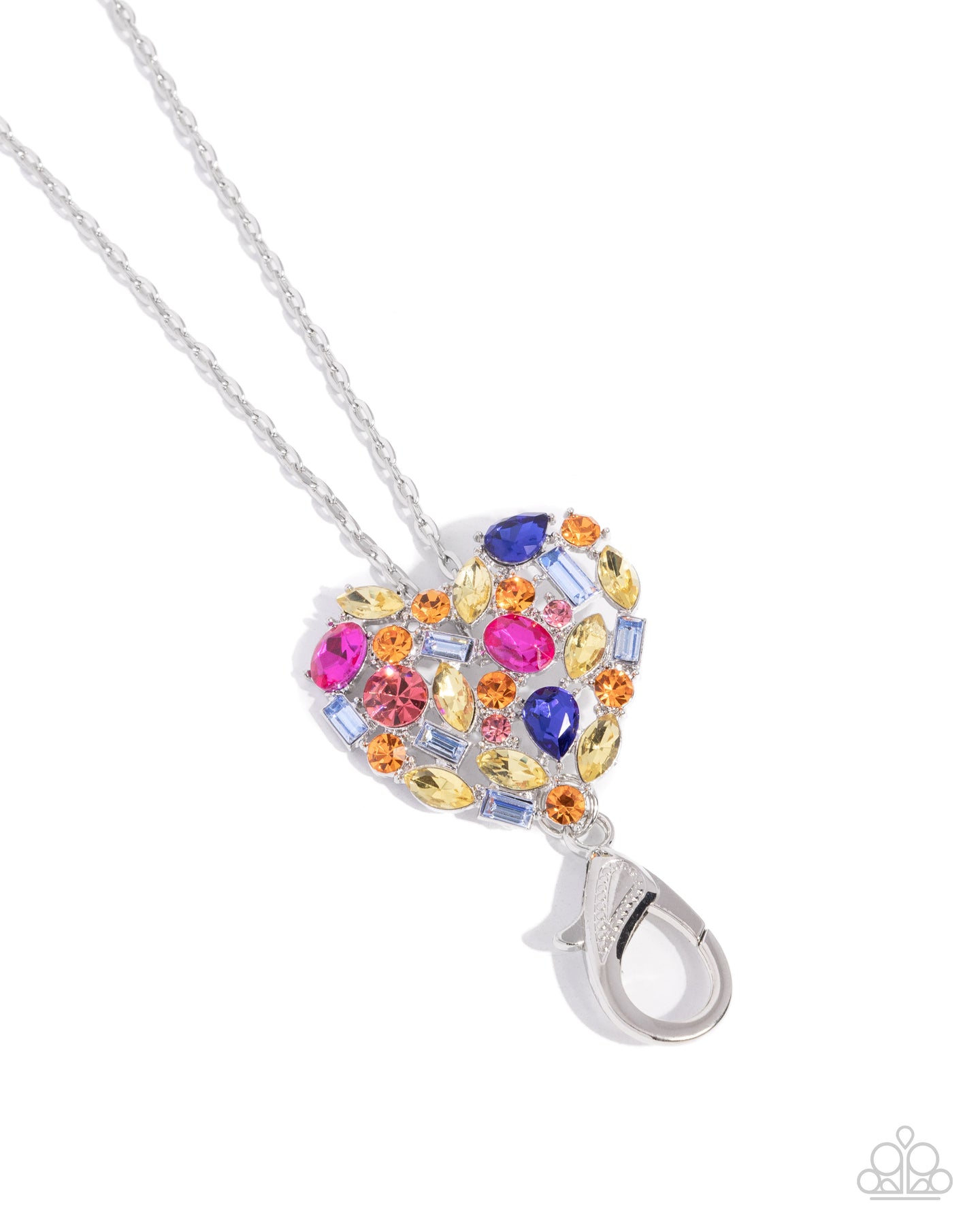 Lovely Lanyard - Multi lanyard necklace D060