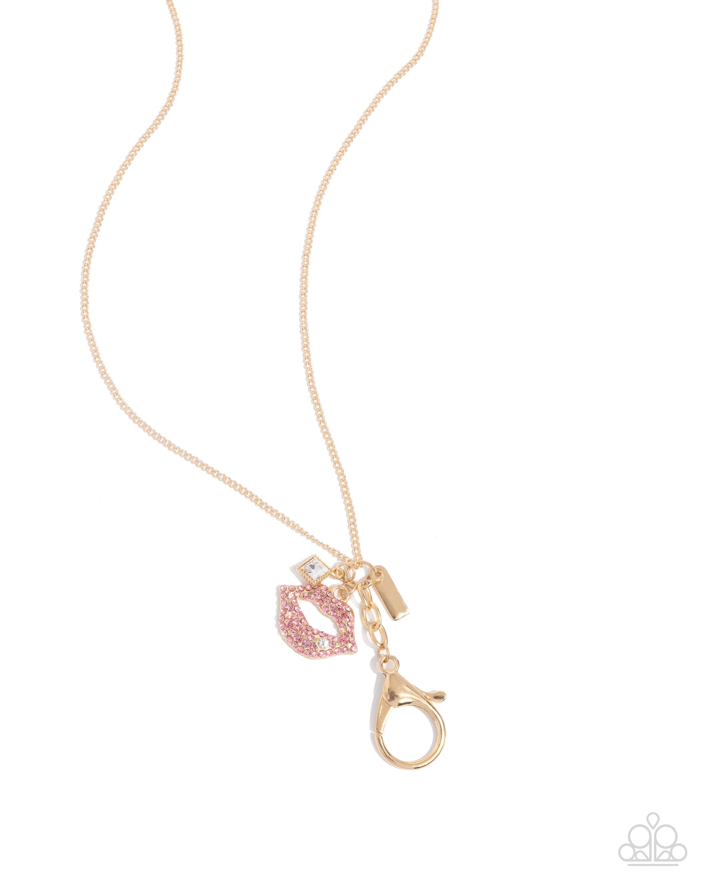 Read My Lips! - Pink necklace MR1