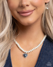 Load image into Gallery viewer, $16 SET: Modest Malibu - Silver + matching bracelet BOX 9
