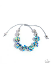Load image into Gallery viewer, Knotted Kindness - Blue bracelet E048
