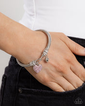 Load image into Gallery viewer, Heart Hour - Pink bracelet E010

