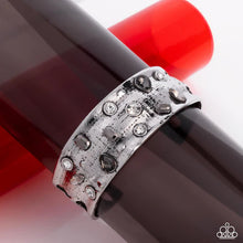 Load image into Gallery viewer, Embellished Empire - Silver cuff bracelet E044

