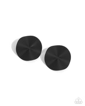 Load image into Gallery viewer, Moody Masterpiece - Black post earring B008/9
