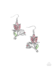 Load image into Gallery viewer, Tulip Tradition - Pink earring G048
