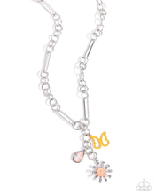 Load image into Gallery viewer, $16 SET: Aerial Adventure - Orange necklace + matching bracelet A034
