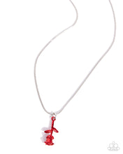 Load image into Gallery viewer, Tippy ROSE - Red necklace B066
