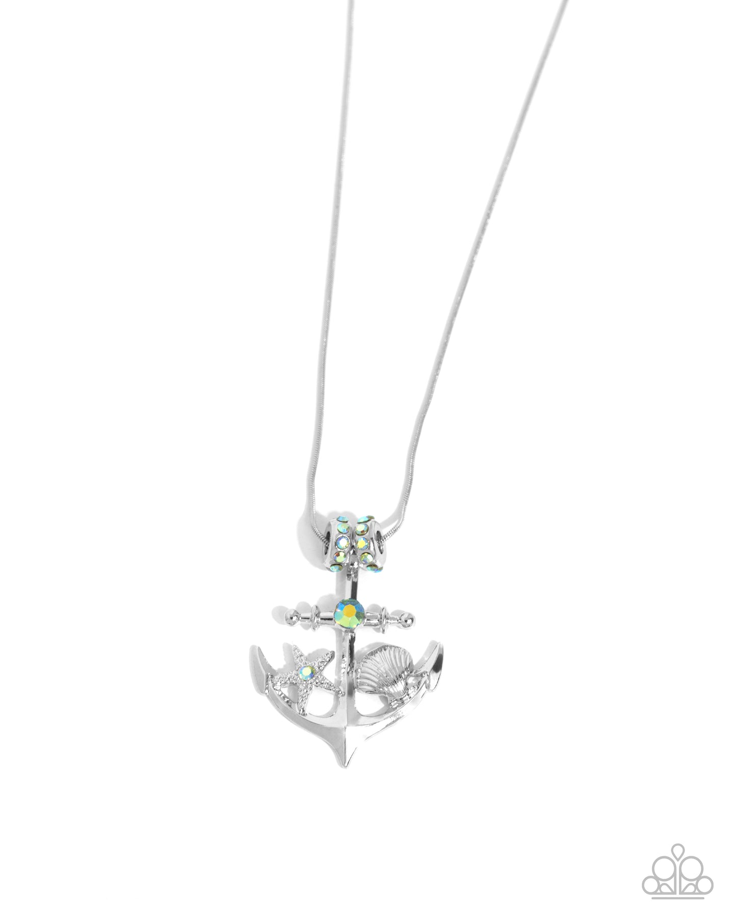 Anchored Accent - Green necklace Box 6