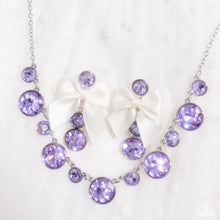 Load image into Gallery viewer, Genteel Gallery - Purple necklace D063
