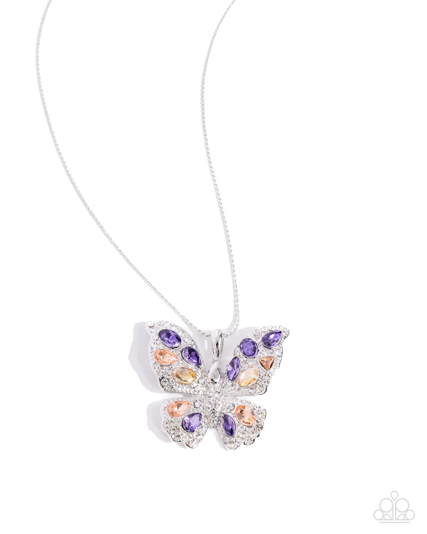 Aesthetic Admittance - Purple necklace D082