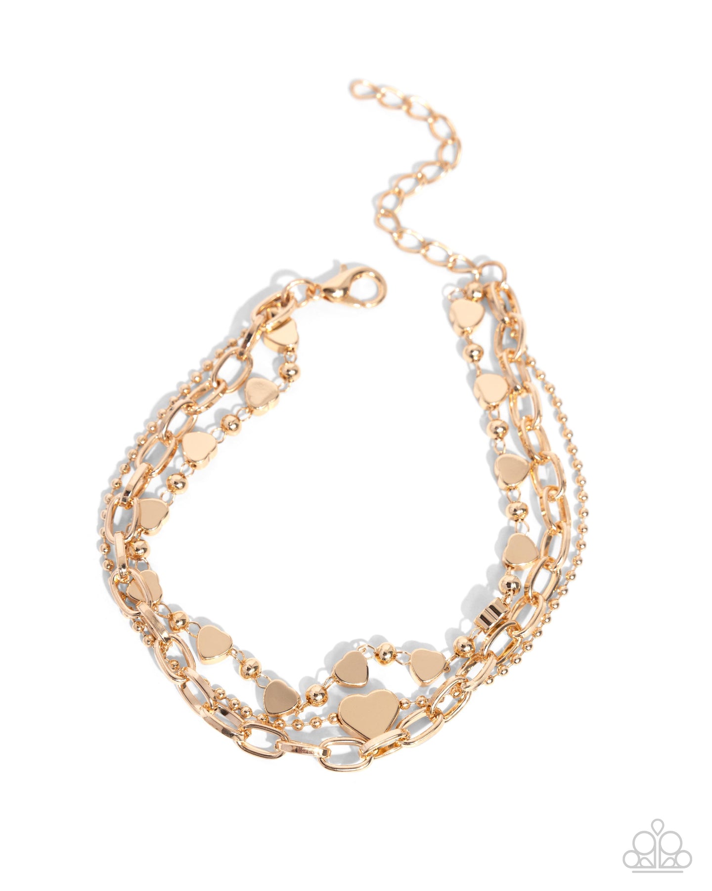Endearing Ending - Gold bracelet A069