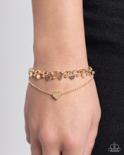 Load image into Gallery viewer, Endearing Ending - Gold bracelet A069
