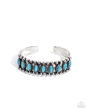 Load image into Gallery viewer, Beautiful Badlands - Blue cuff Bracelet F018
