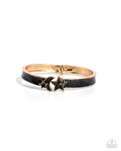 Load image into Gallery viewer, Celestial Cutie - Black hinge bracelet E051
