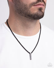 Load image into Gallery viewer, Roman Rebel - Black urban necklace D063
