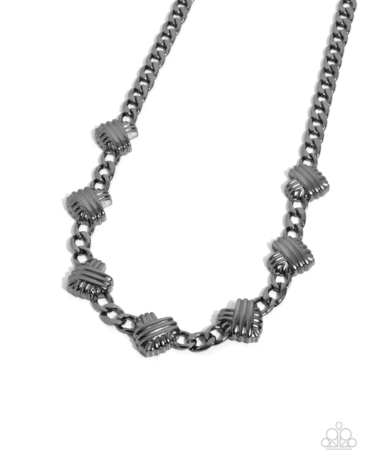 Mingling Medley - Black necklace E044