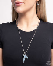 Load image into Gallery viewer, Maiden Mermaid - Blue necklace D036
