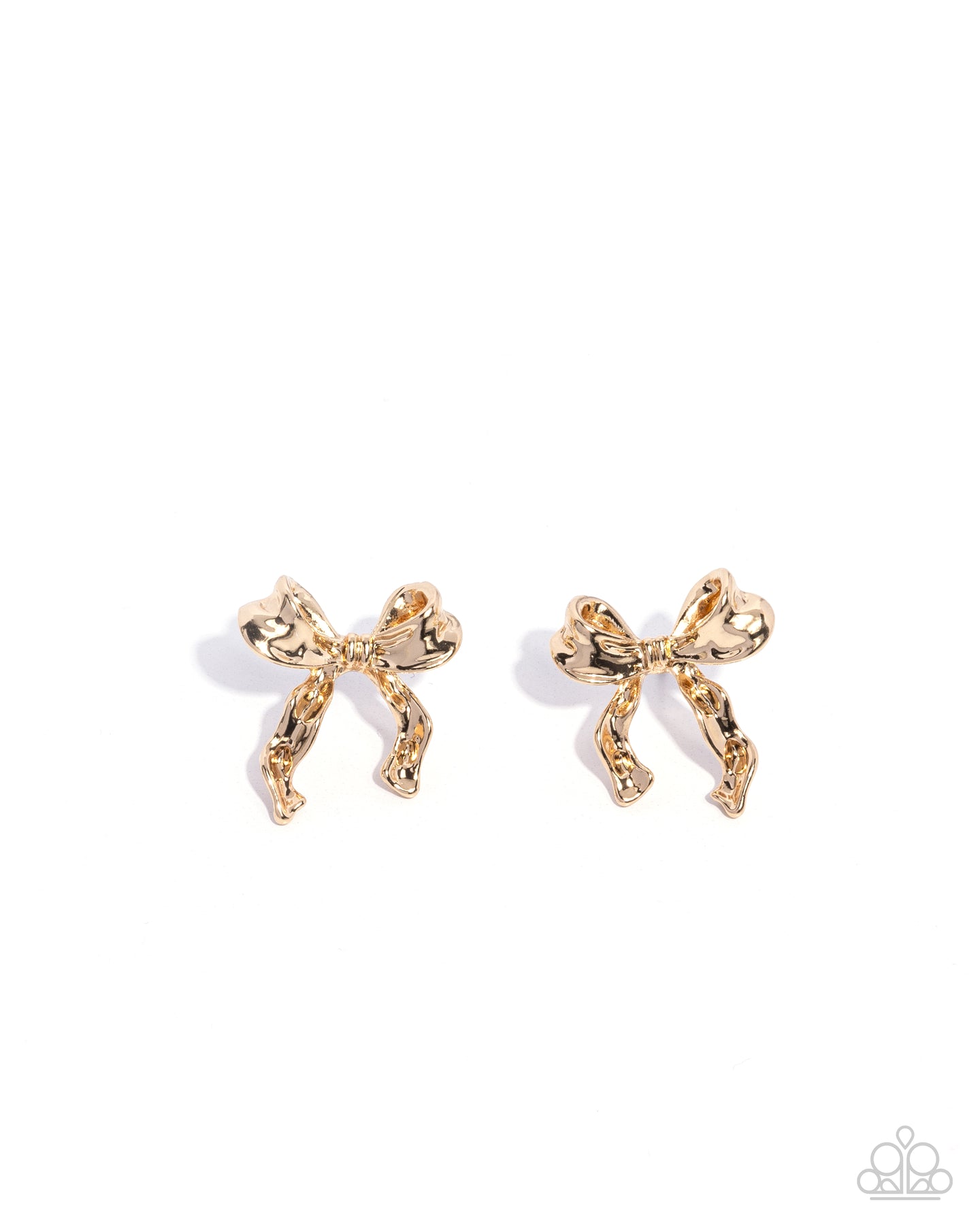 Princess Treatment - Gold post earring A091