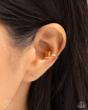 Load image into Gallery viewer, Aerial Attitude - Gold ear cuff earring B021
