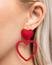 Load image into Gallery viewer, Casual Chemistry - Red post earring E020
