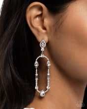Load image into Gallery viewer, Hard to Forget - White earring A080
