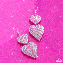 Load image into Gallery viewer, Never Enough Sparkle - Pink earring D050
