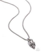 Load image into Gallery viewer, Wolf Warrior - Silver necklace D022
