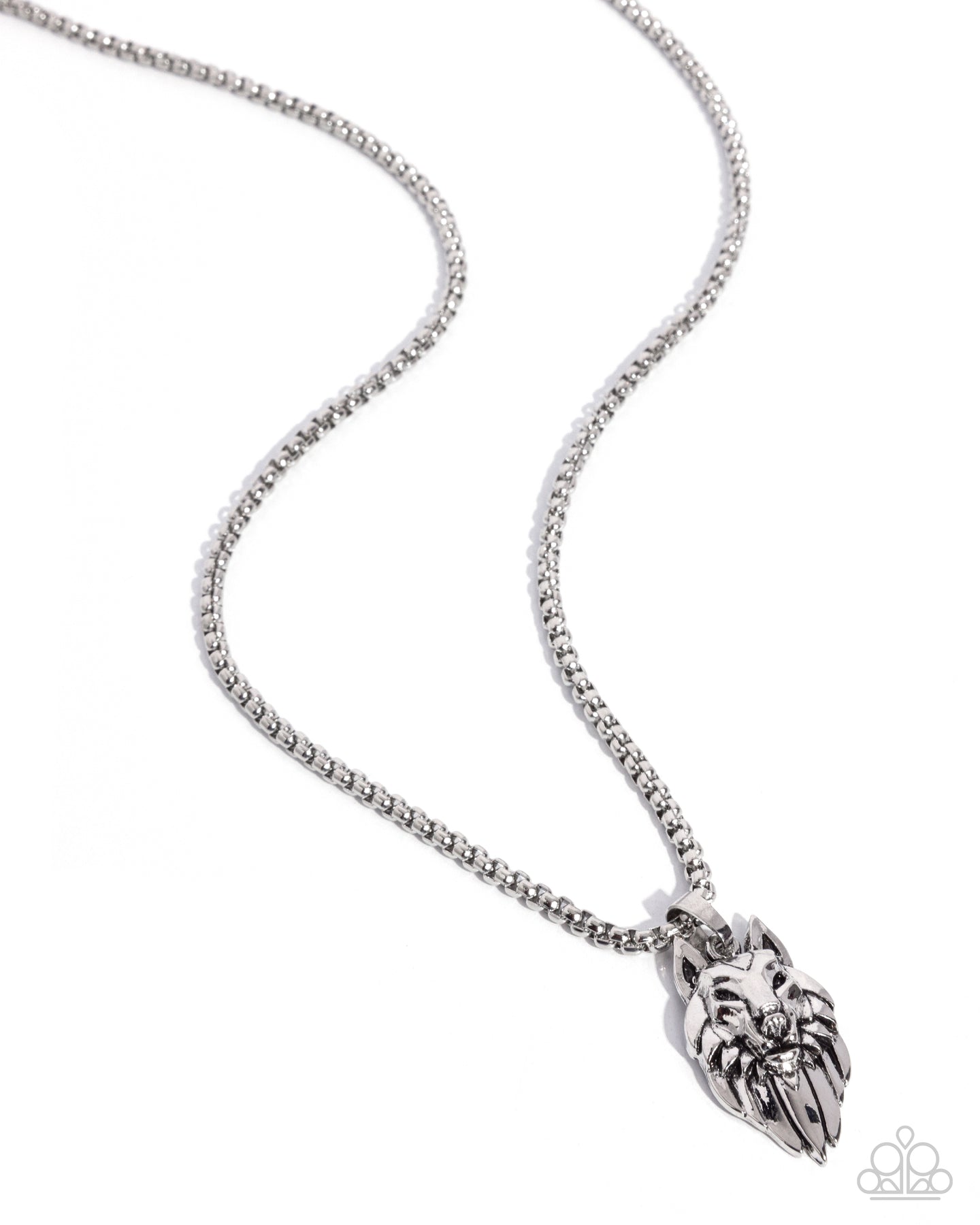 Wolf Warrior - Silver necklace D022