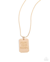 Load image into Gallery viewer, Prove Them Wrong - Gold men’s necklace A028
