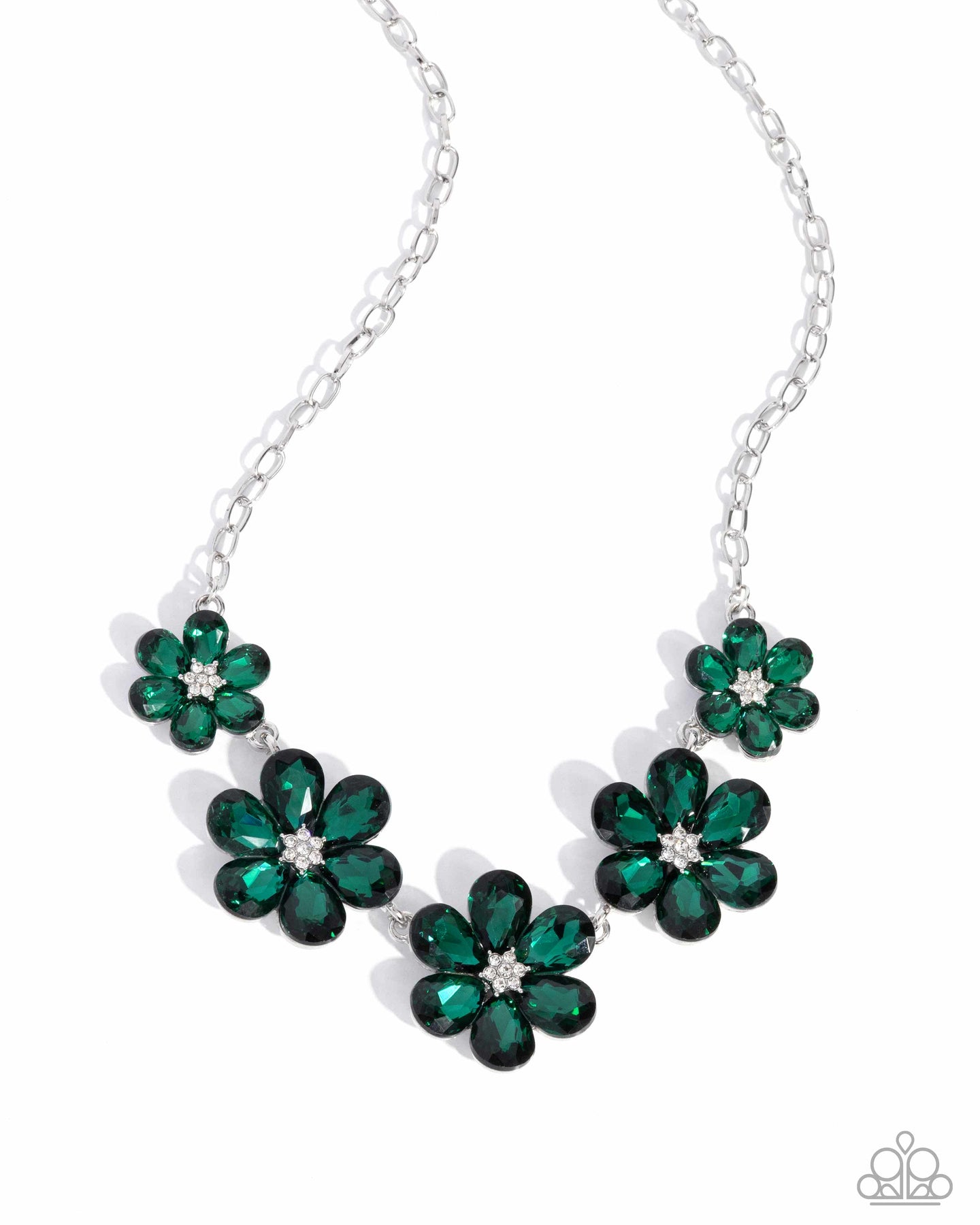 Whimsical Way - Green necklace A074