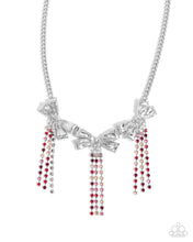 Load image into Gallery viewer, Victorian Influence - Red necklace E013
