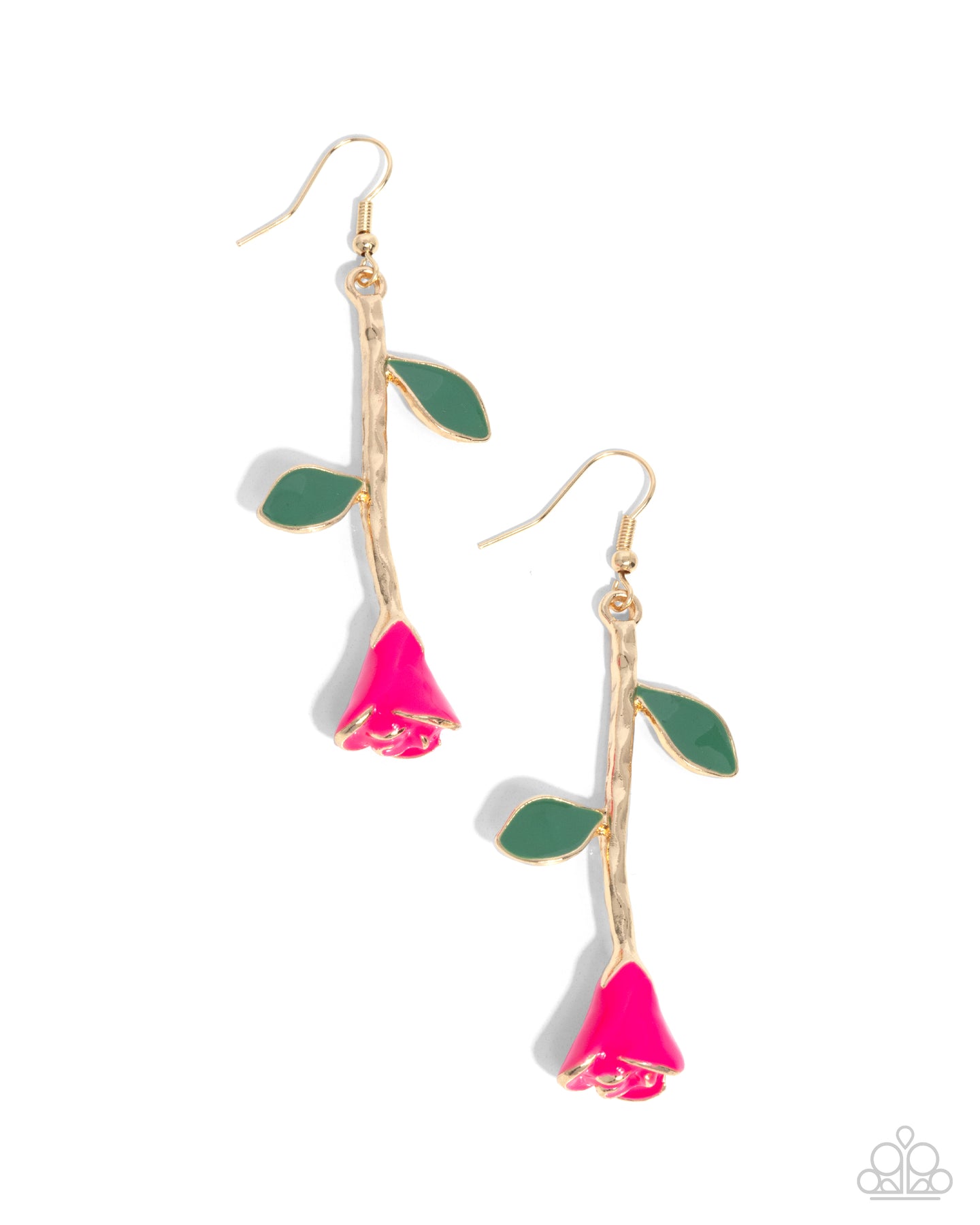 Rose Reality - Pink earring D049