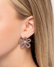 Load image into Gallery viewer, Blooming Belle - Pink post earring B105
