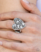 Load image into Gallery viewer, Rustic Remembrance - Silver ring Aug 2024 FF B129
