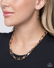 Load image into Gallery viewer, Seamless Sunset - Gold Necklace G107
