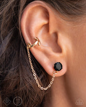 Load image into Gallery viewer, Manifesting Good - Gold ear cuff earring Sept 2024 FF A095
