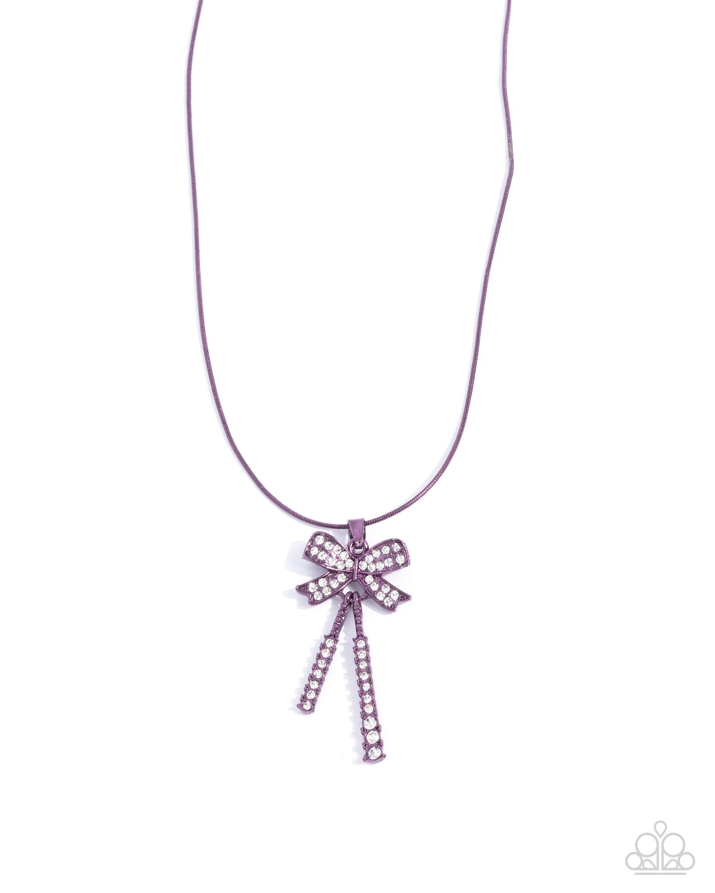 Ready Radiance - Purple necklace A004