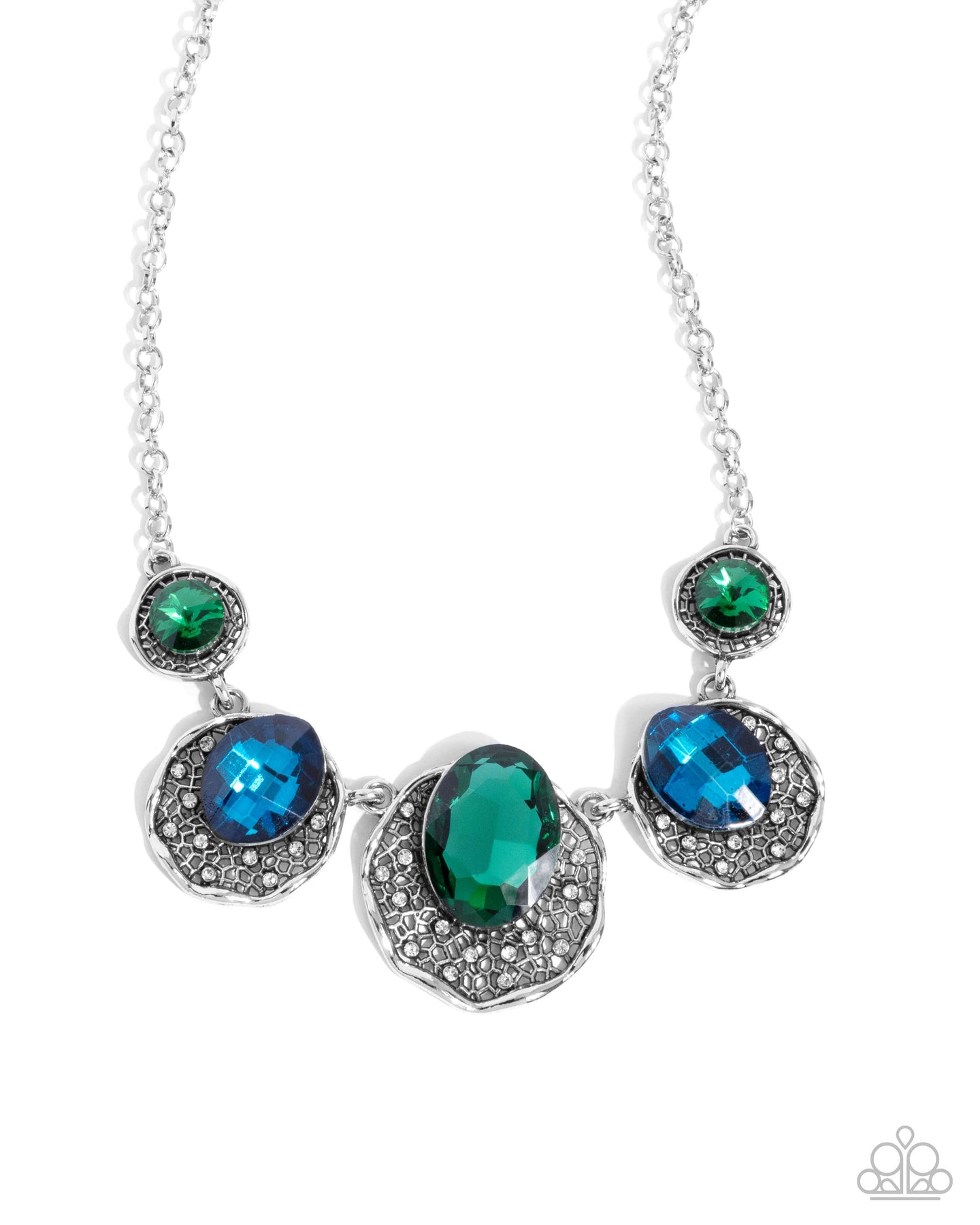 City Color - Green necklace E019