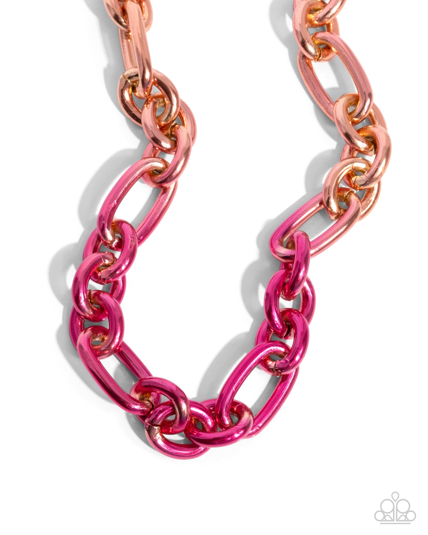 Nuanced Nightlife - Pink necklace D037