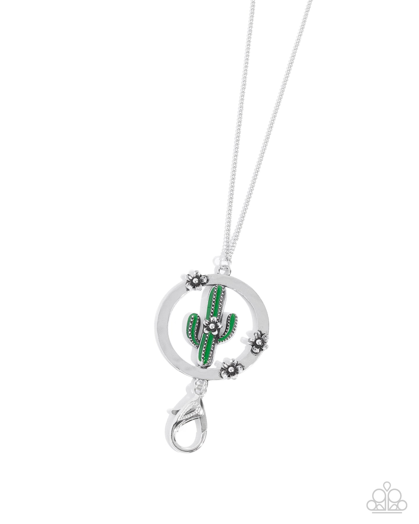 Poetic Patio - Green necklace E020
