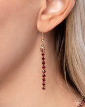 Load image into Gallery viewer, Glittery Getaway - Red necklace E060
