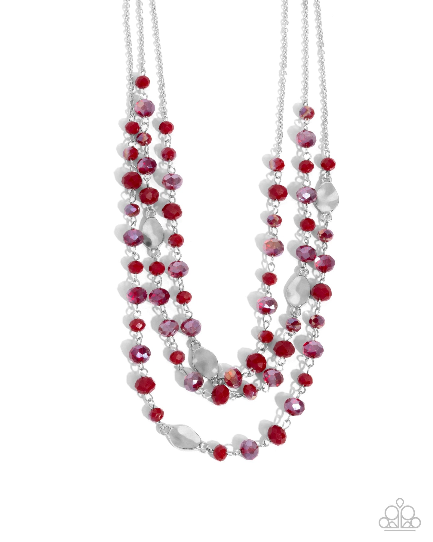 Radiantly Rich - Red necklace E033