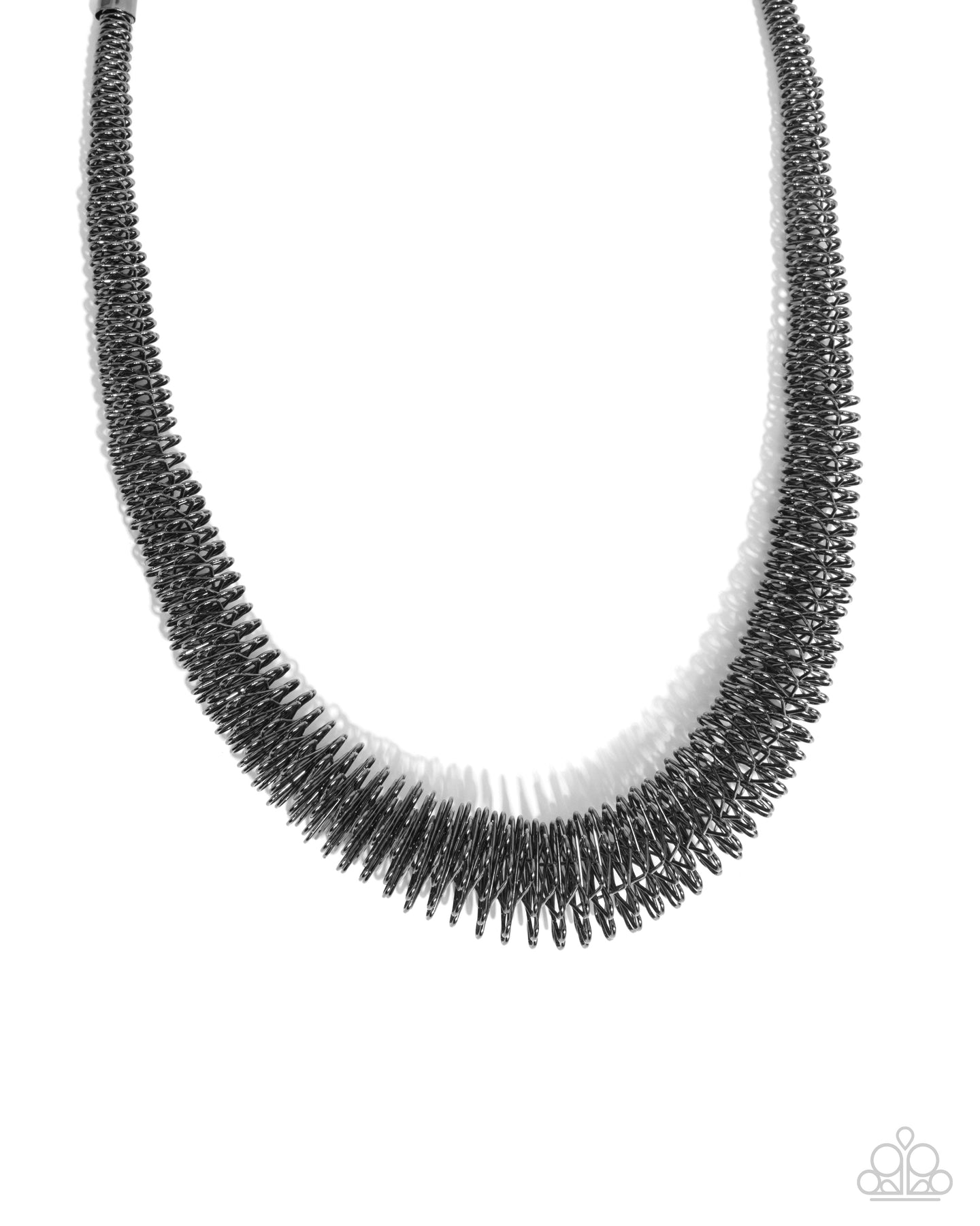 Trenchant Tribute - Black necklace MRUS