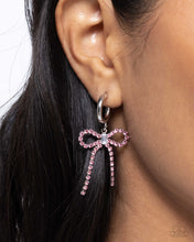 Load image into Gallery viewer, Whispering Whimsy - Pink earring G037
