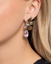 Load image into Gallery viewer, Showstopping Symphony - Pink earring E022
