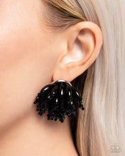 Load image into Gallery viewer, Sunset Shower - Black Post Earring D078
