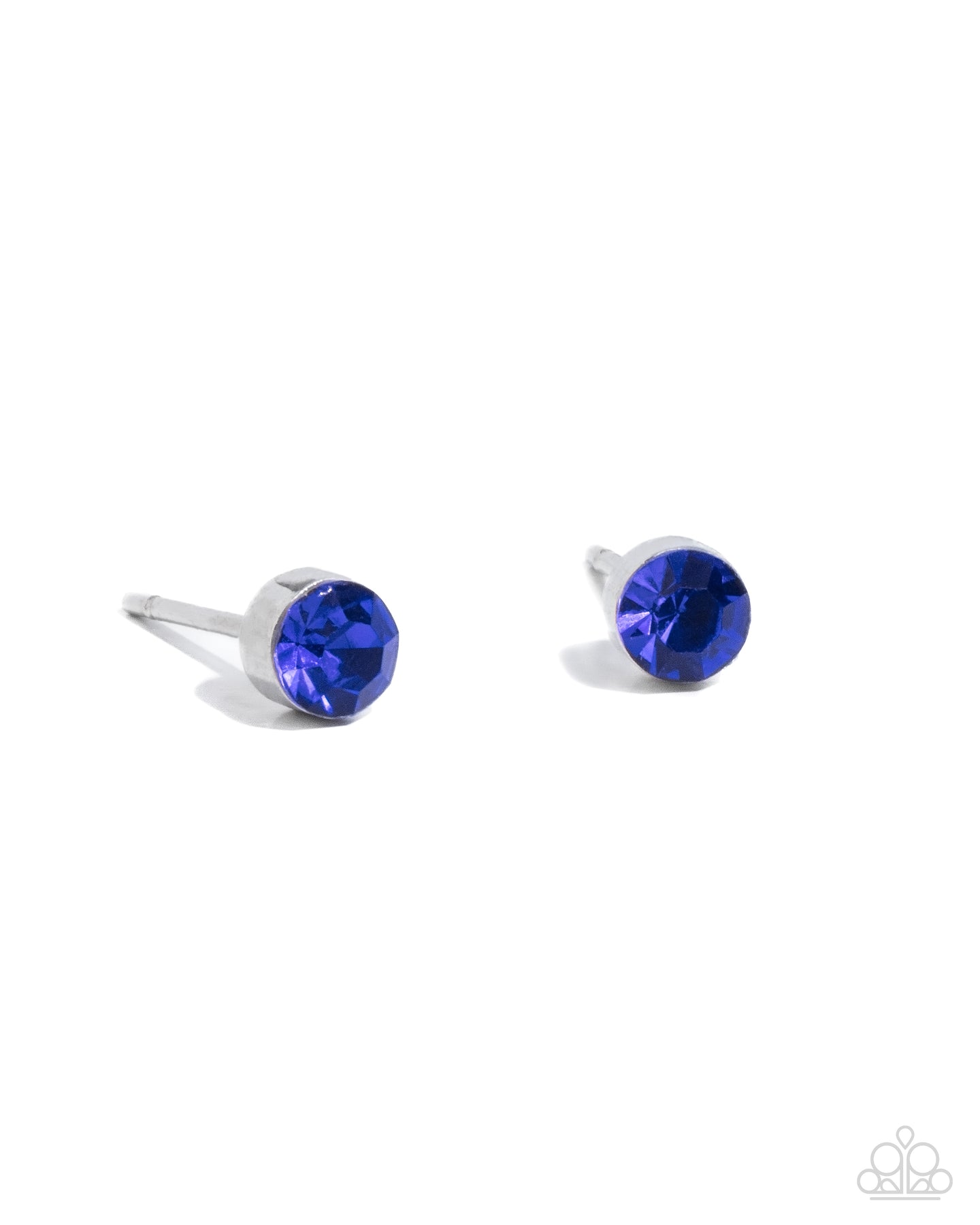 Logical Light - Blue post earring B110