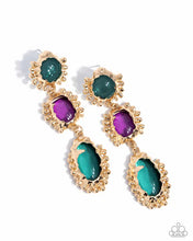 Load image into Gallery viewer, Emotional Elegance - GREEN earring E072

