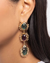Load image into Gallery viewer, Emotional Elegance - GREEN earring E072
