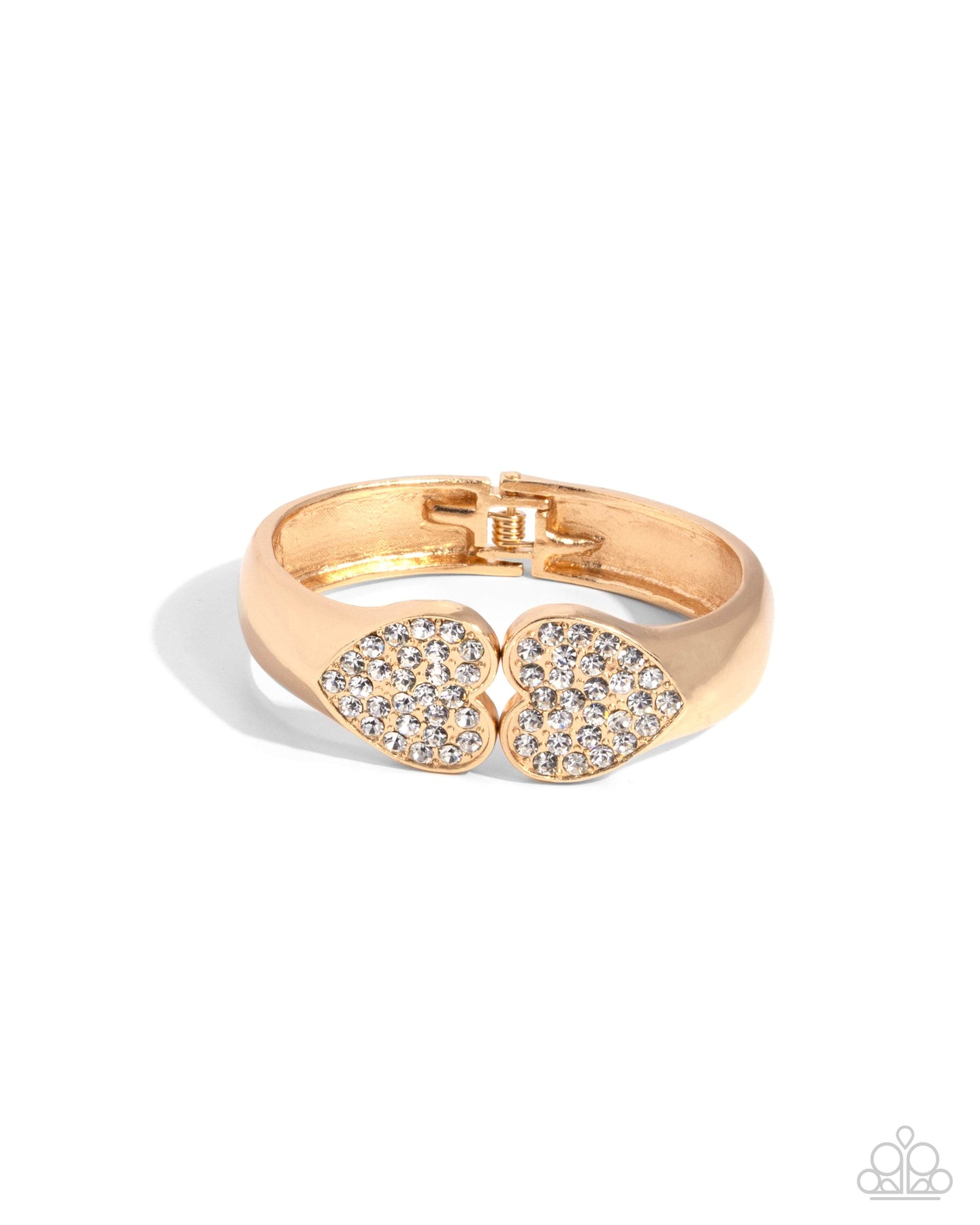Romantic Rhapsody - Gold hinge bracelet E036